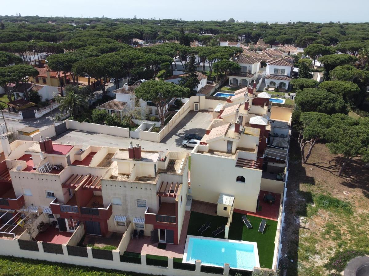 奇克拉纳－德拉弗龙特拉Casa Piscina Playa Barrosa Delfin 6别墅 外观 照片